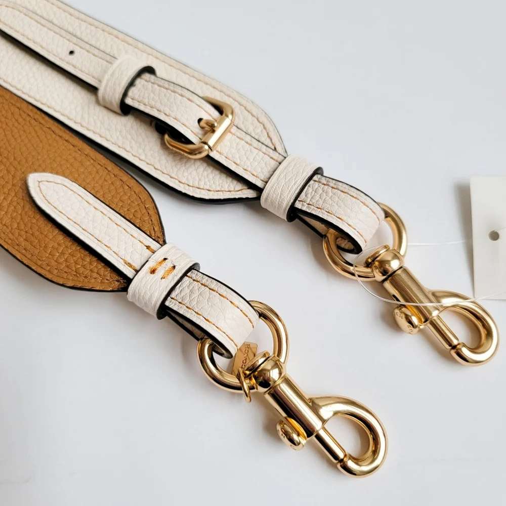 NWT Coach Crossbody Strap in Chalk - Picture 3 of 8